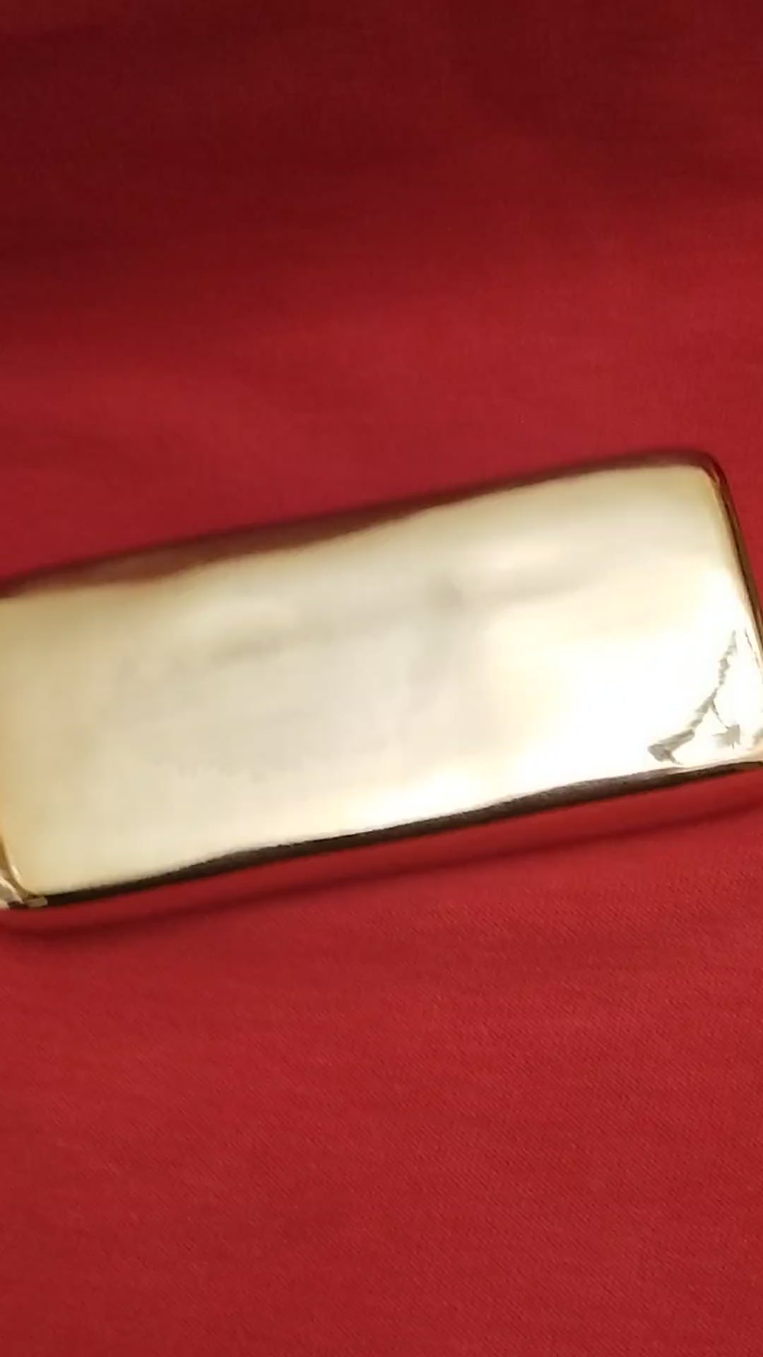14.7 Ounce Hand Poured and Polished Copper Bar from Awesome Bullion