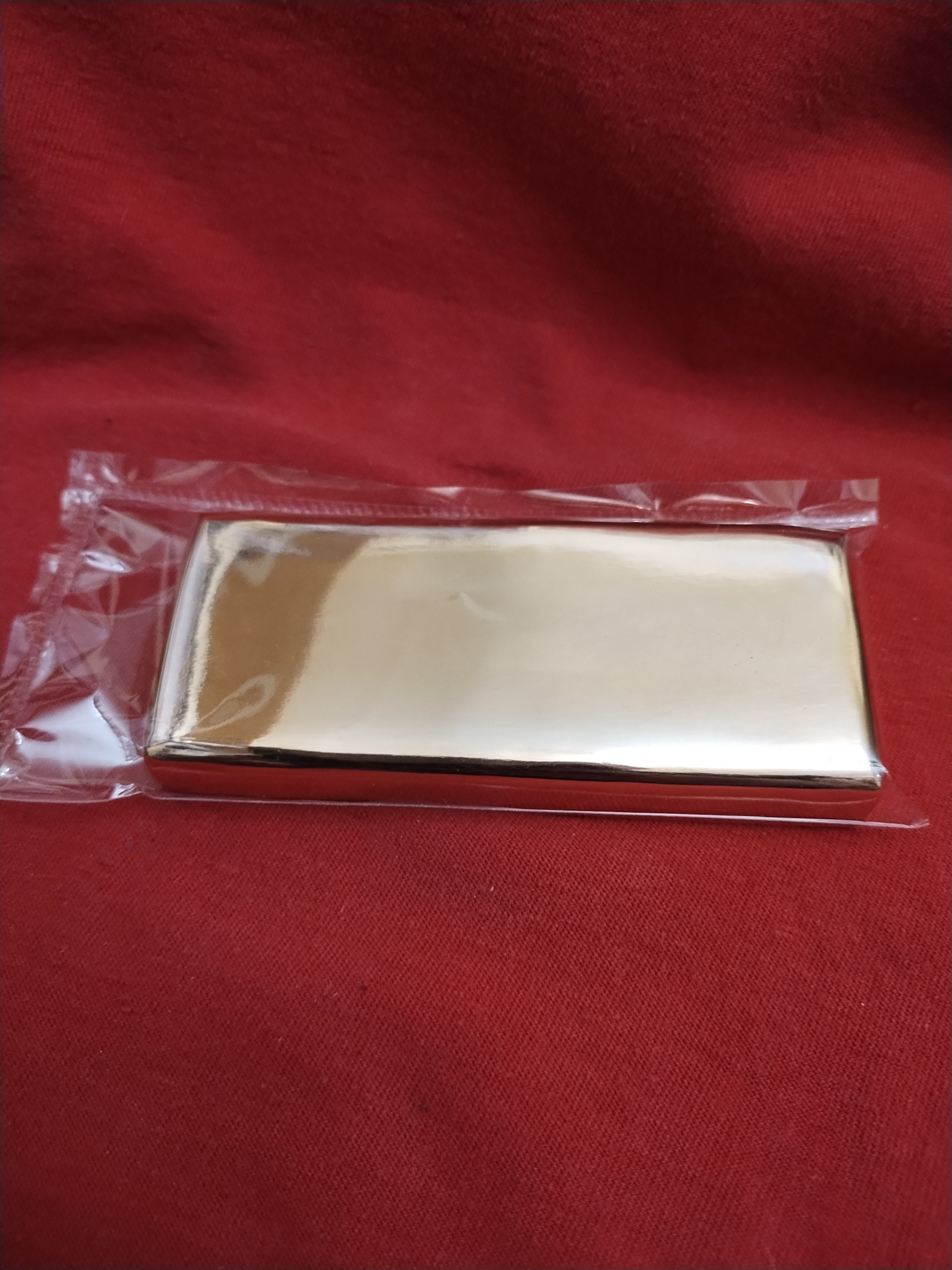 12.5 Ounce Hand Poured and Polished Copper Bar