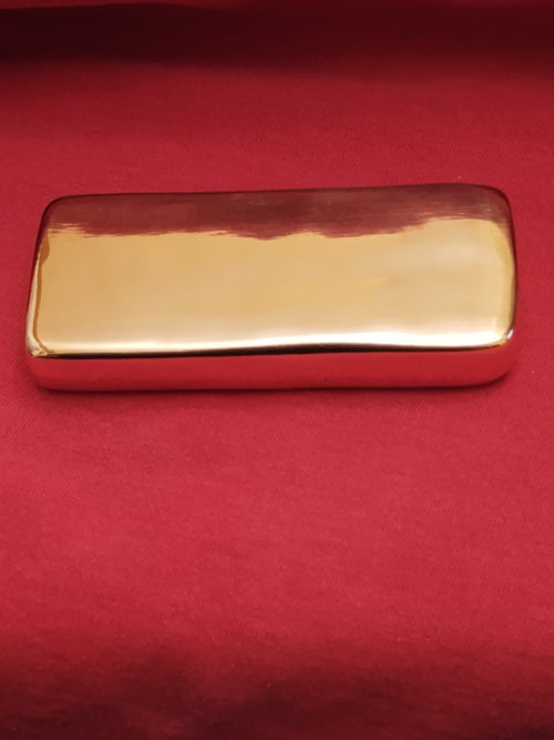 14.7 Ounce Hand Poured and Polished Copper Bar from Awesome Bullion
