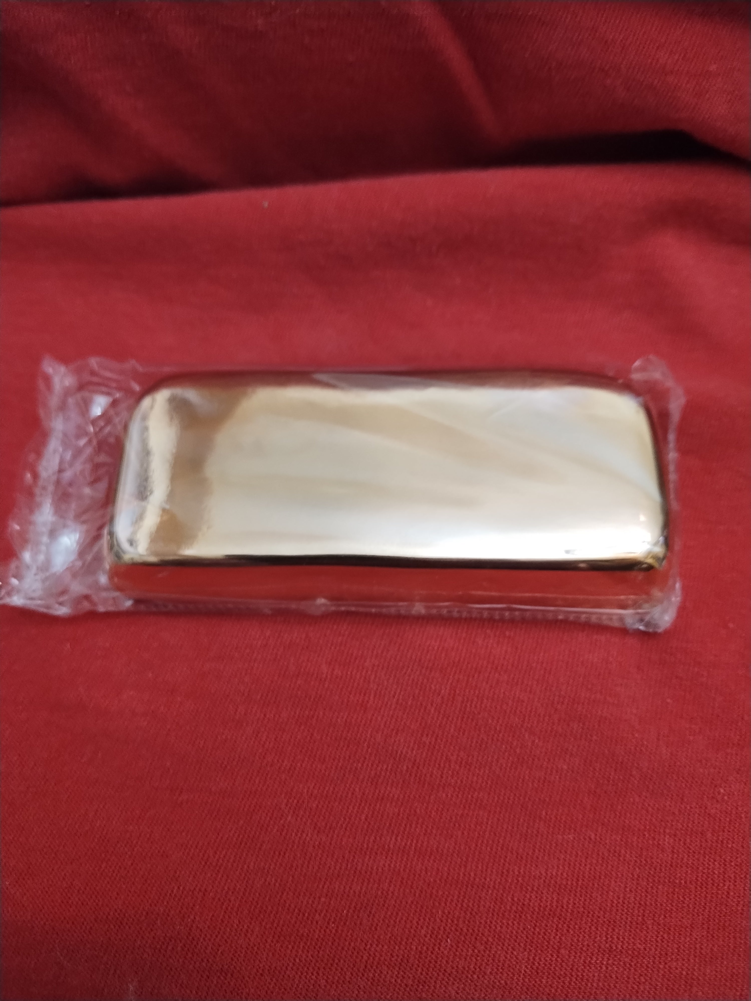14.5 ounce Hand Poured and Polished Copper Bar