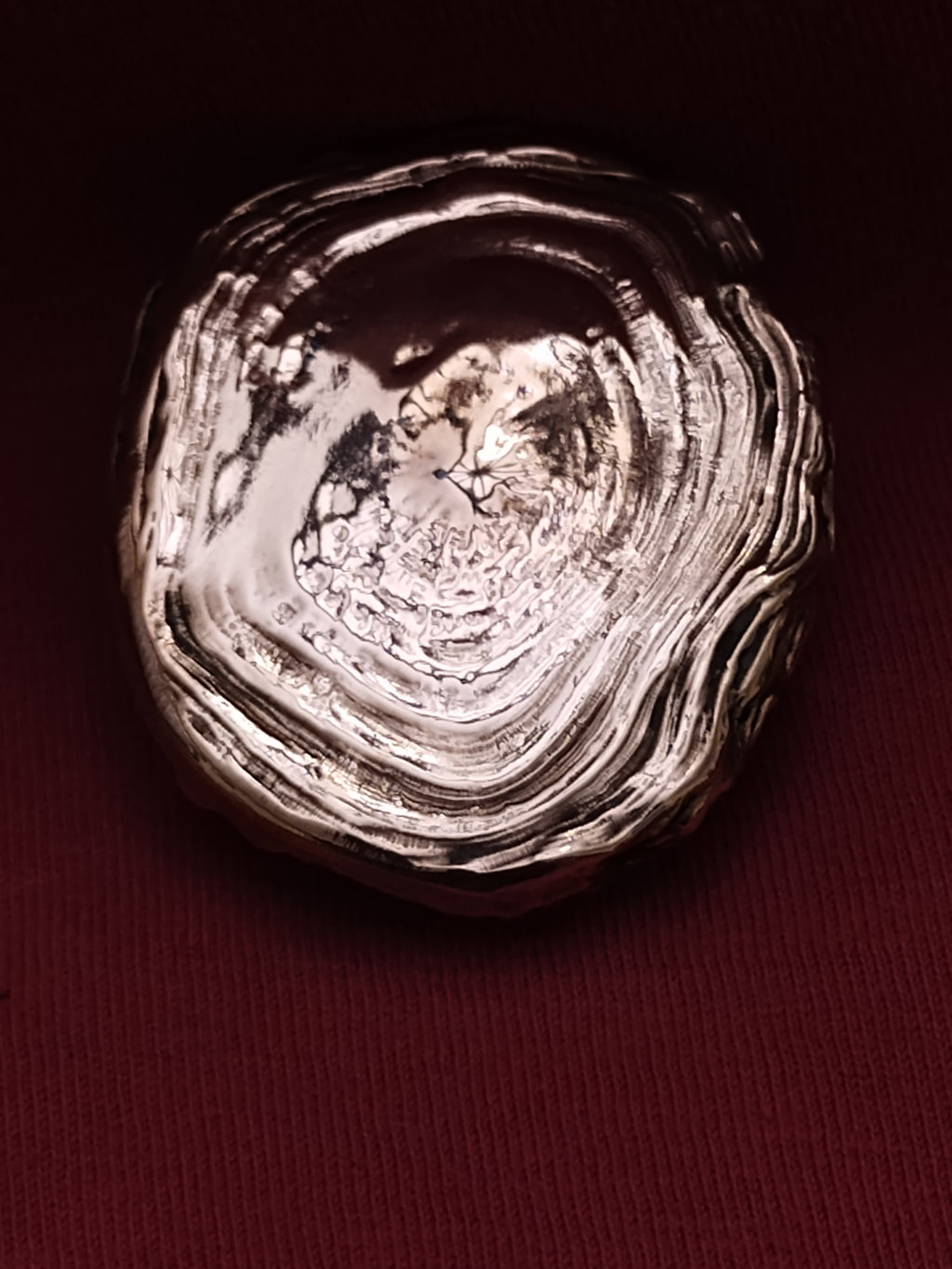 3.3 Ounce Hand Poured and Polished Lion Head Cast