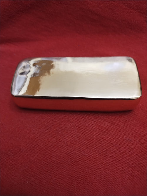 17.785 Ounce Hand Poured and Polished Copper Bar