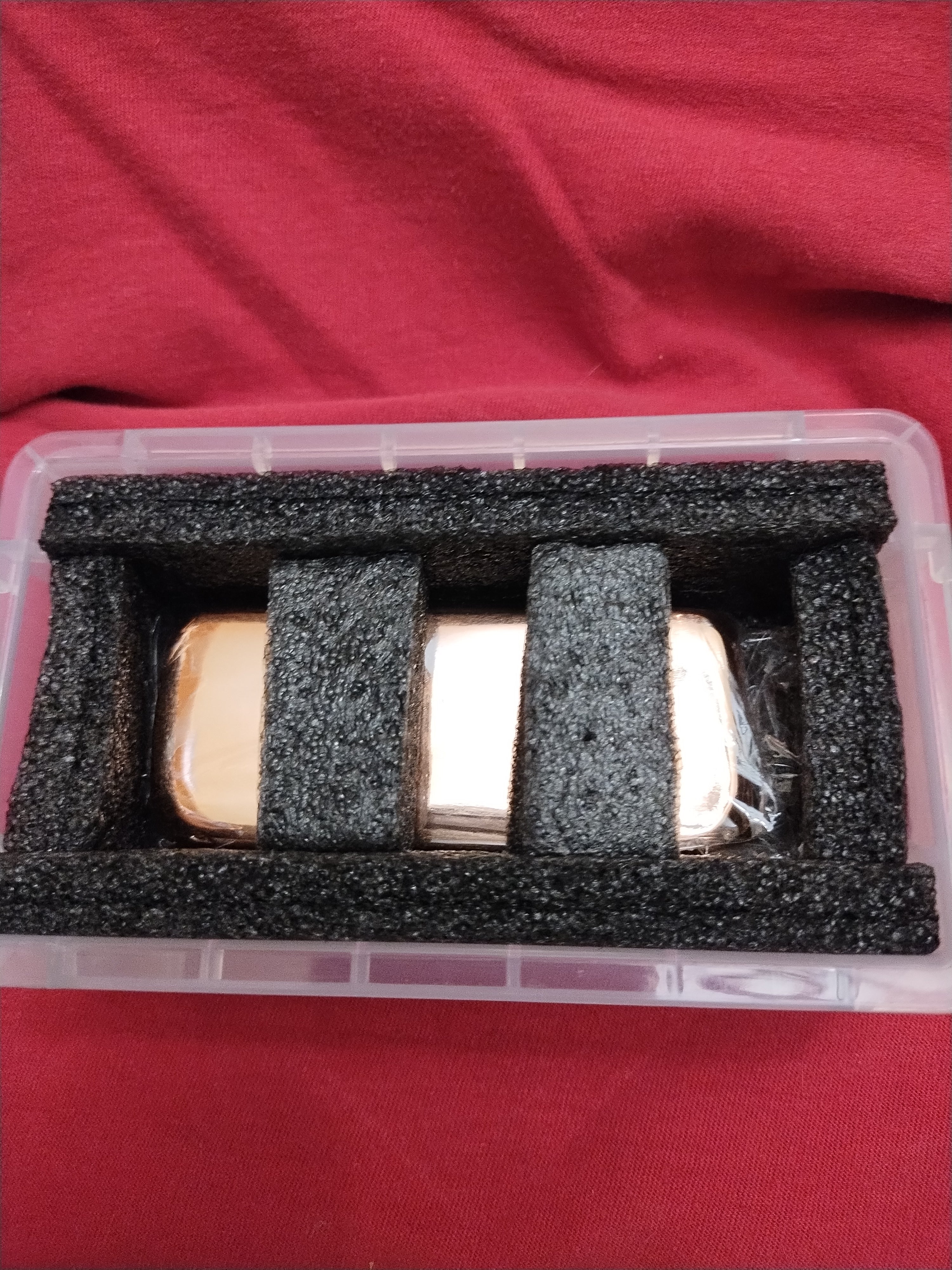 14.5 ounce Hand Poured and Polished Copper Bar